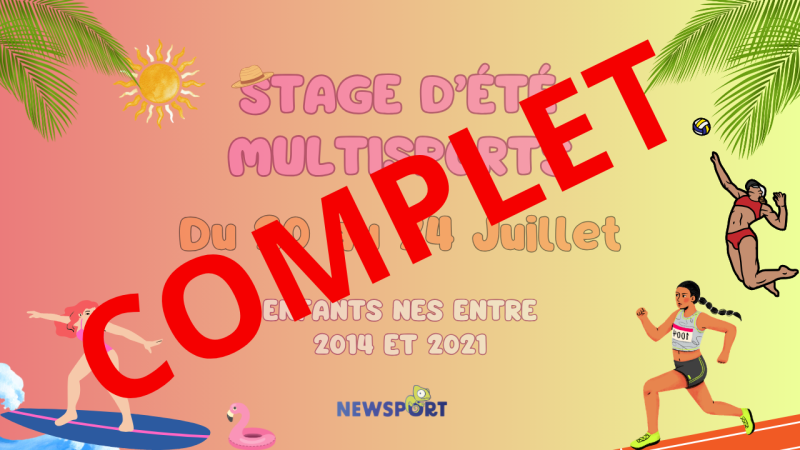Affiche S3 stage été 2026