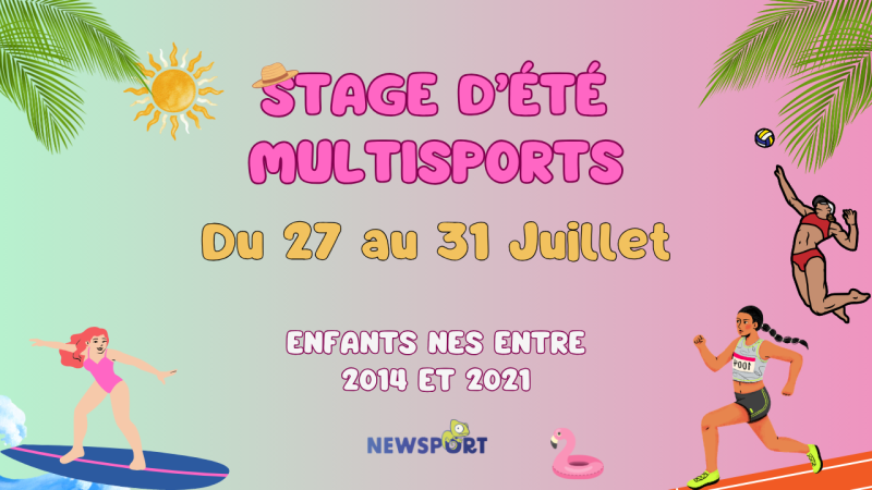 Affiche stage été S4