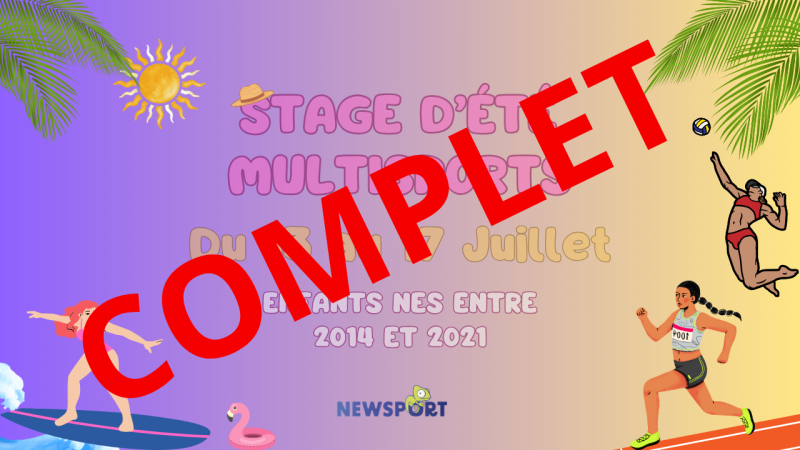 Affiche S2 stage été 2026