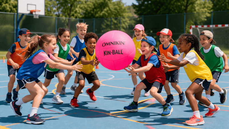 Kinball pour enfants sur la Côte Bleue