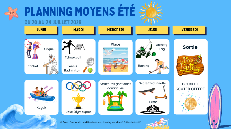 PLANNING MOYENS S3 été 2026