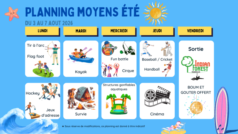 PLANNING MOYENS S5 été 2026