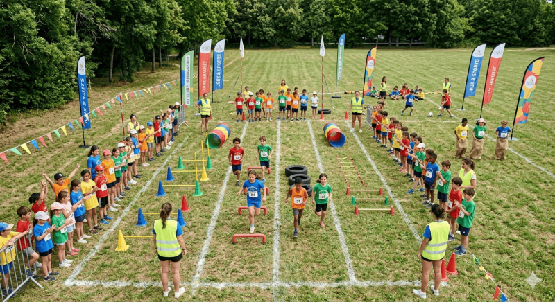 Olympiades multisports à Carry le Rouet 
