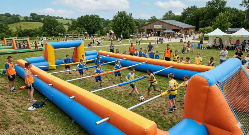 Baby foot géant pour enfant à Carry le Rouet