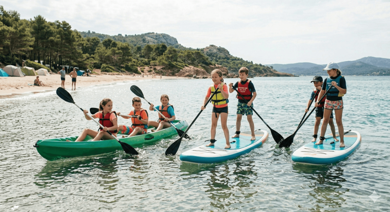 Kayak et stand up paddle à Carry le Rouet