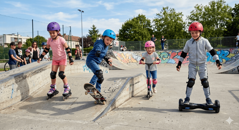 Sports de glisse pour enfants à Carry le Rouet