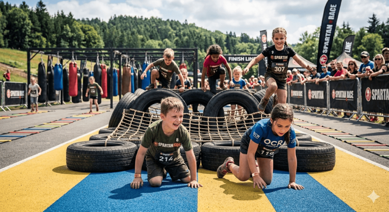 Spartan Training pour enfants sur Carry le Rouet