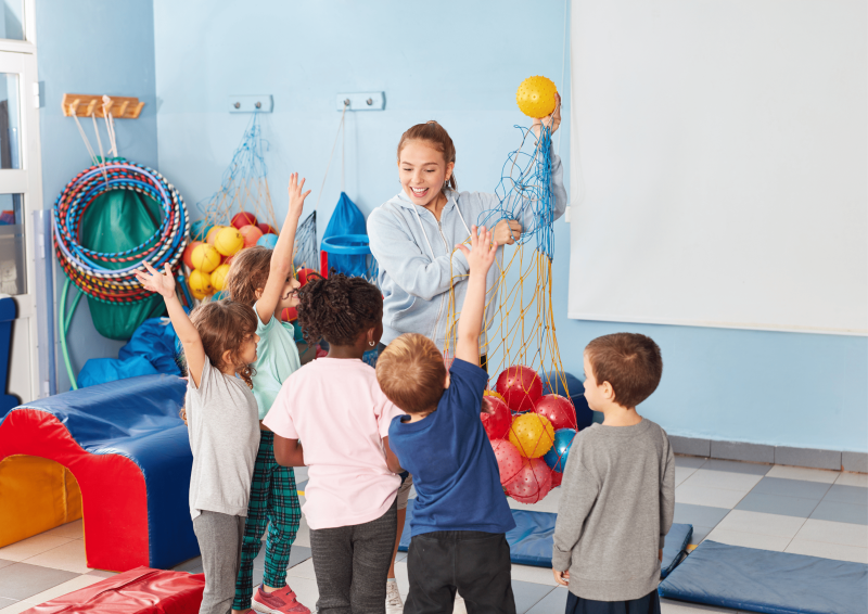 Cours motricité pour maternelles proche de Martigues