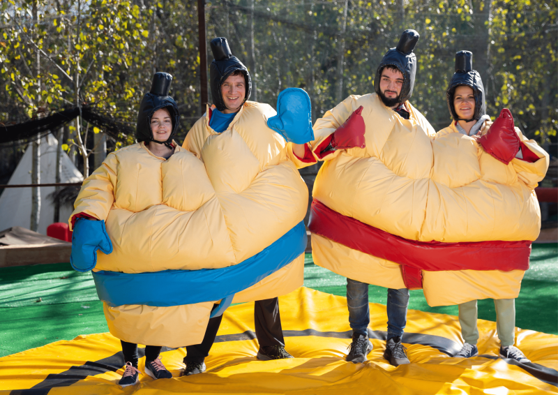 Sumo gonflable enfants