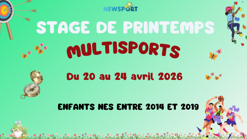 Stage Multisport deuxieme semaine des vacances de Paques à Marseille