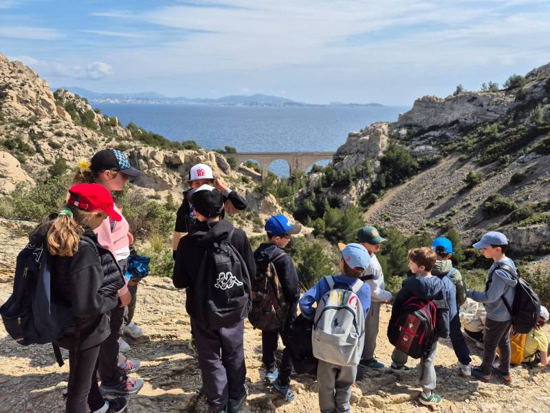 Randonnée proche de Marseille pour enfants