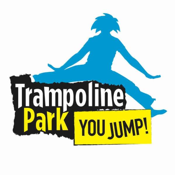 logo du trampoline park YOU JUMP